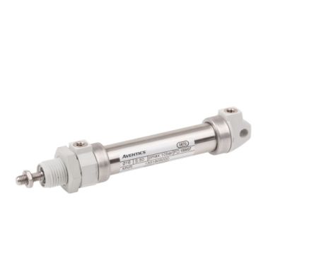 EMERSON ? AVENTICS Roundline Cylinder - 1331201000, 12mm Bore, 12mm Stroke, ICM Series, Double Acting [1331201000]; 274-404