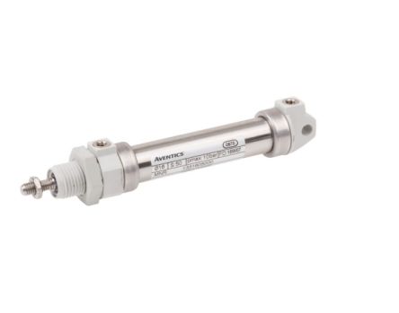 EMERSON ? AVENTICS Roundline Cylinder - 1331608000, 16mm Bore, 80mm Stroke, ICM Series, Double Acting [1331608000]; 274-414