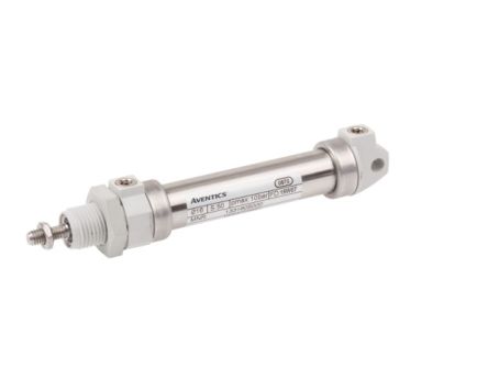 EMERSON ? AVENTICS Roundline Cylinder - 1332010000, 20mm Bore, 100mm Stroke, ICM Series, Double Acting [1332010000]; 274-423