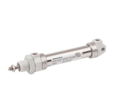 EMERSON ? AVENTICS Roundline Cylinder - 1332501000, 25mm Bore, 12mm Stroke, ICM Series, Double Acting [1332501000]; 274-426
