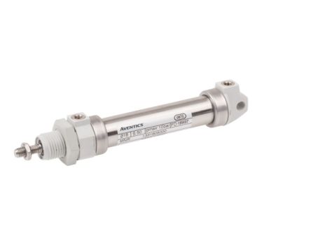 EMERSON ? AVENTICS Roundline Cylinder - 1332512000, 25mm Bore, 125mm Stroke, ICM Series, Double Acting [1332512000]; 274-433