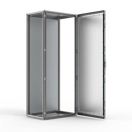 nVent HOFFMAN MCSS Series 304 Stainless Steel Single-Door-Door Floor Standing Enclosure, Opaque Door, IP55, 2000 x 600 [MCSS20066]; 275-113