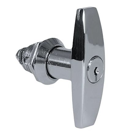 nVent HOFFMAN Silver Mild Steel Handle, T-Handle [ALT561]; 275-129