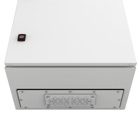 nVent HOFFMAN EHTC Series Mild Steel Plate for Use with Enclosure, 25 x 216 x 84mm [EHTC213G]; 275-231