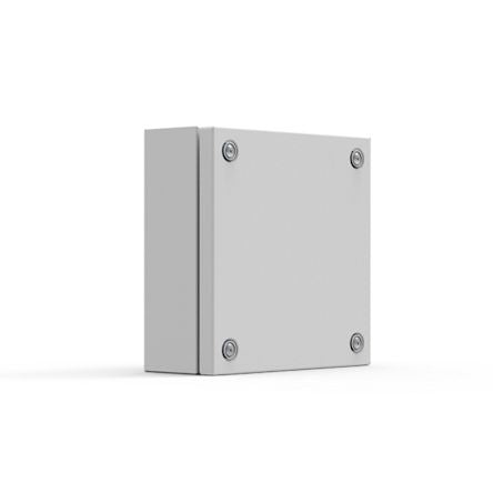nVent HOFFMAN STB Series Mild Steel Terminal Box, IP66, 150 mm x 150 mm x 80mm [STB151508]; 275-256