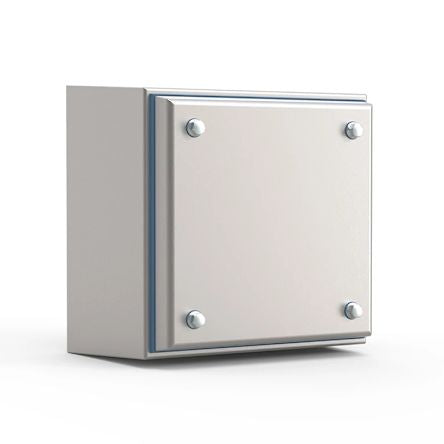 nVent HOFFMAN HDTB Series 304 Stainless Steel Terminal Box, IP66, IP69, 200 mm x 200 mm x 120mm [HDTB202012]; 275-281