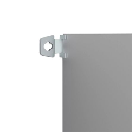 nVent HOFFMAN AWS Series 316 Stainless Steel Wall Mounting Bracket for Use with Enclosure, 36 x 76 x 21mm [AWS41-316]; 275-511