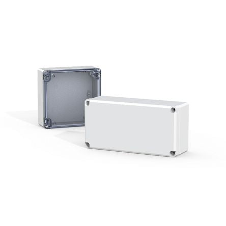 nVent HOFFMAN DPCP Series Polycarbonate Terminal Box, IP66, IP67, Viewing Window, 53 mm x 53 mm x 36mm [DPCP050504GE]; 275-545