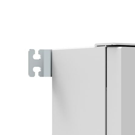 nVent HOFFMAN UWM Series Polyamide Wall Mounting Bracket for Use with Enclosure, 88.5 x 52 x 18mm [UWMB12]; 275-717