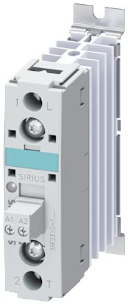 Siemens SIRIUS 3RF2 Contactor, 110 → 230 V Coil, 1-Pole, 10.5 A, 1NO, 600 V [3RF2310-1BA26]; 275-731