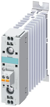 Siemens SIRIUS Contactor, 24-230 V AC Coil, 1-Pole, 20 A, 1NO, 600 V [3RF2320-2DA22]; 275-814