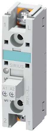 Siemens 3RF2 Series Solid State Relay, 90 A Load, Chassis Mount, 460 V ac Load, 30 V dc Control [3RF2190-3AA44]; 275-861