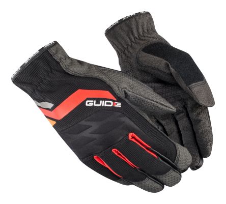 GUIDE GLOVES GUIDE 5112 Black, Orange, Red Elastane, Metal Mesh, Neoprene, Nylon, Polyester, Synthetic Leather [GUIDE 5112 T12]; 276-444