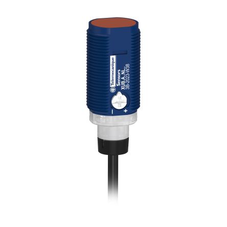 Telemecanique Sensors Through Beam Photoelectric Sensor, Cylindrical Sensor, 30 m Detection Range [XUB2APXNL2R]; 276-687