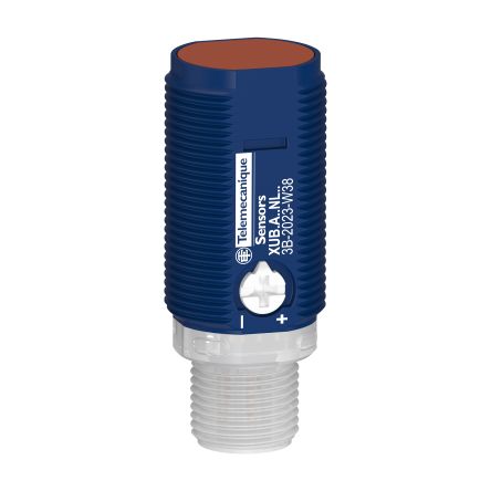 Telemecanique Sensors Diffuse Photoelectric Sensor, Cylindrical Sensor, 0.6 m Detection Range [XUB6APXNM12]; 276-700