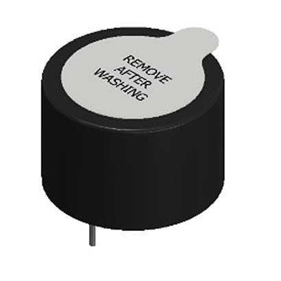 PUI Audio 98dB(A) Through Hole Continuous Internal Piezo Buzzer, 24 x 24 x 16mm, 3V dc Min, 16V dc Max [AI-2429-TWT-5V-R]; 276-728