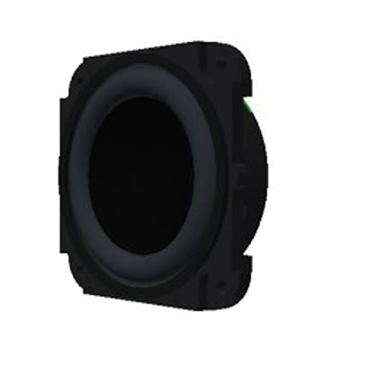 PUI Audio 3W Miniature Speaker 28mm Dia. , 32.7 x 32.7 x 16.5mm [AS03208MS-3-R]; 276-750