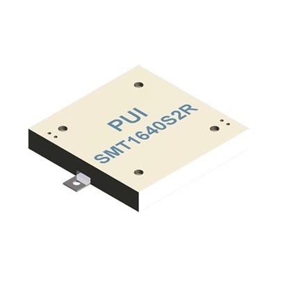 PUI Audio 70dB(A) SMD External Piezo Buzzer Transducer, 20 x 16 x 2.5mm, 1V Min, 25V Max [SMT-1640-S-2-R]; 276-794