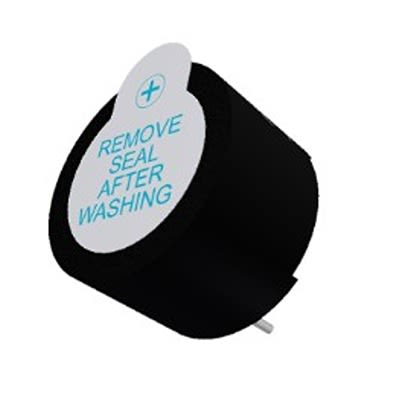 PUI Audio 82dB(A) Through Hole Continuous Internal Magnetic Buzzer Component, 12 x 12 x 14mm, 2V dc Min, 4V dc Max [AI-1223-TWT-3V-2-R]; 276-810