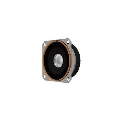 PUI Audio 4W Miniature Speaker 61.5mm Dia. , 66.3 x 61.5 x 29mm [AS06608PS-WR-R]; 276-826