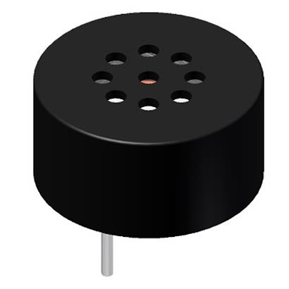 PUI Audio 0.3W Miniature Speaker 15mm Dia. , 15 x 15 x 13.65mm [AST-01508MR-R]; 276-837