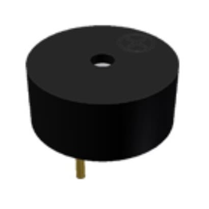 PUI Audio 86dB(A) Through Hole External Magnetic Transducer, 9 x 9 x 4mm, 2V Min, 4V Max [AT-0927-TT-2-R]; 276-843