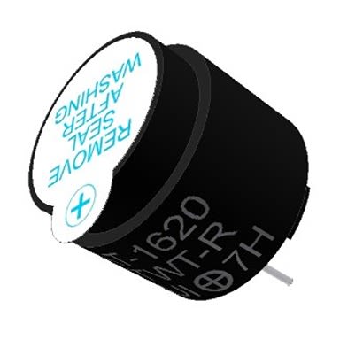 PUI Audio 90dB(A) Through Hole External Magnetic Transducer, 16 x 16 x 14mm, 4V Min, 8V Max [AT-1620-TWT-R]; 276-852