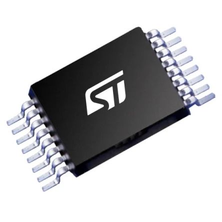 STMicroelectronics STP16DPP05XTTR LED Driver IC, 0.7 VDD → VDD, -0.3 V → 0.3 VDD 3 → 40mA 24-Pin [STP16DPP05XTTR]; 276-919
