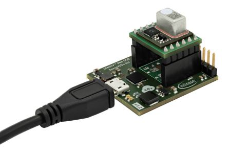 Infineon XENSIV PAS CO2 5V Sensor2Go Evaluation Kit for EVALCO25VSENSOR2GOTOBO1 for HVAC, Smart Fridge [EVALCO25VSENSOR2GOTOBO1]; 277-252