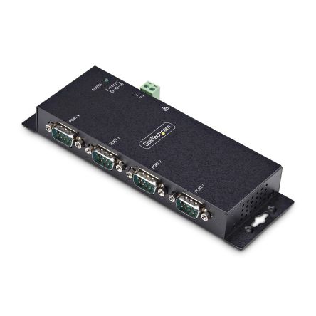 StarTech.com Serial Device Server, 1 Ethernet Port, 4 Serial Port, Serial Interface, 921.6kbps Baud Rate [I43-SERIAL-ETHERNET]; 277-330