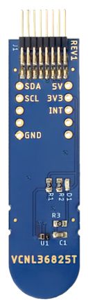 Vishay VCNL36825T Proximity Sensor Proximity Sensor Sensor Board for VCNL36825T Consumer Device, Handheld Device, [VCNL36825T-SB]; 277-462