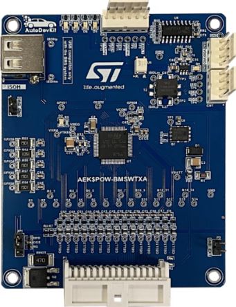 STMicroelectronics Battery Management System Module Based On L9963E And L9963T Evaluation Board Evaluation Board [AEK-POW-BMSWTX]; 277-650
