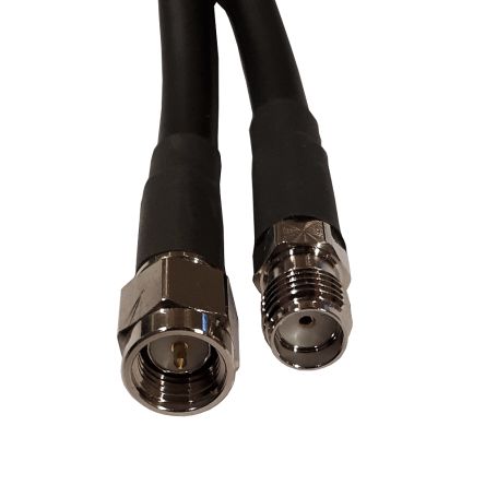 Siretta ASMA Series Male SMA to Female SMA, 500mm, RG174 Coaxial, Terminated [ASMA050X174S11]; 278-041