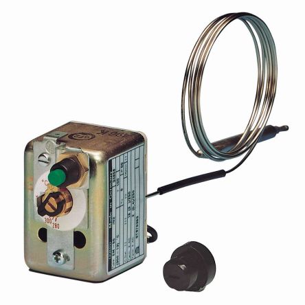 Jumo Capillary Thermostat, Automatic Reset, Panel Mount [602021/0050-096-000-00-1000-20-10-00-00-000-00-6]; 278-752