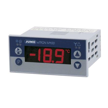Jumo 701061 Panel Mount Controller, 36 x 76mm 3 Input, 3 Output Relay, 12 → 24 V ac/dc Supply Voltage Controller [701061/820-32/236,061]; 278-759