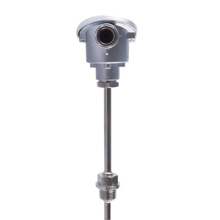 Jumo RTD Temperature Probe, 9mm Dia, 400mm Long, 3 Wire, G 1/2, Class B +400°C Max [902020/10-402-1001-1-9-400-104/331(0..100)]; 278-763