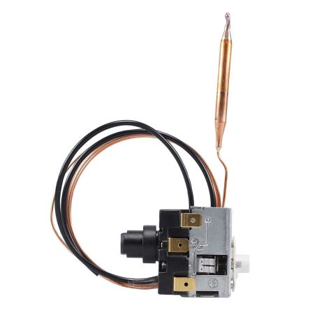 Jumo Capillary Thermostat, 130°C Max, NC, Automatic Reset, Panel Mount [602031/81-671-000-00-2000-40-10-6-40-13-460 707]; 278-771