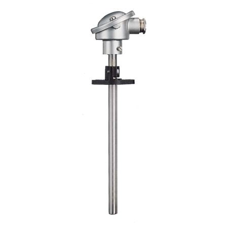 Jumo901110 Thermocouple 710mm Length, , -200°C → +1200°C [901110/10-2043-22-710-669-27/000]; 278-775