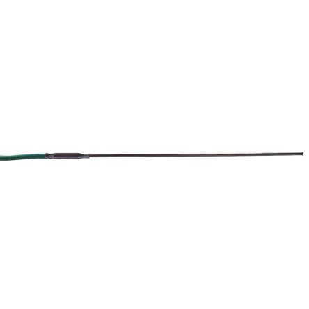 Jumo901250 Type K Thermocouple 100mm Length, 0.5mm Diameter, -200°C → +1200°C [901250/32-1043-0,5-100-11-2500/000]; 278-782