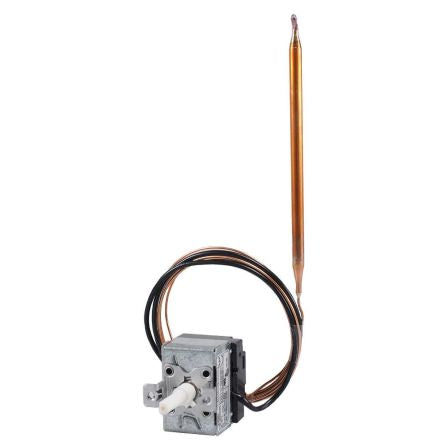 Jumo Capillary Thermostat, 200°C Max, NC, Automatic Reset, Panel Mount [602030/01-028-000-25-2000-40-10-6-40-13-460 707]; 278-829