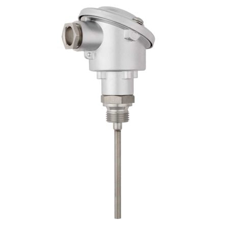 Jumo RTD Temperature Probe, 6mm Dia, 250mm Long, 3 Wire, Class B +400°C Max [902123/10-402-1003-1-6-250/000]; 278-866