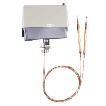 Jumo Capillary Thermostat, 100°C Max, NC, Automatic Reset, Surface Mount [603026/0202-2-025-30-1000-40-10-00-00-000-00-6 00]; 278-881
