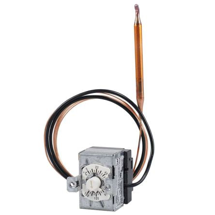 Jumo Capillary Thermostat, 120°C Max, NC, Automatic Reset, Panel Mount [602030/02-026-000-25-2000-40-10-6-40-13-460 707]; 278-905