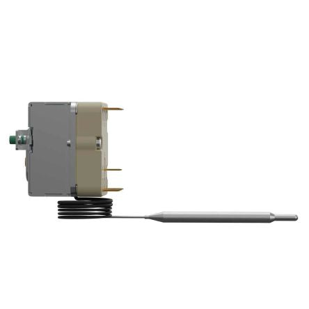 Jumo Capillary Thermostat, 110°C Max, NC, Automatic Reset, Panel Mount [602090/080-031-000-110-000-0-700-20-170-86-10-0-6]; 279-002