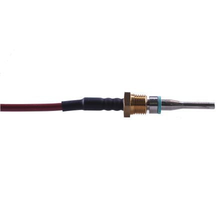 Jumo RTD Temperature Probe, 5mm Dia, 27mm Long, 3 Wire, G 1/2, Class B +200°C Max [902050/30-380-1001-1-5,4-27,5-114-11-2500/316]; 279-107