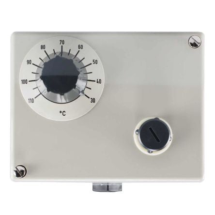 Jumo Capillary Thermostat, 110°C Max, NC, Automatic Reset, Surface Mount [603026/0170-2-052-30-1000-40-10-00-00-000-00-6 00]; 279-193