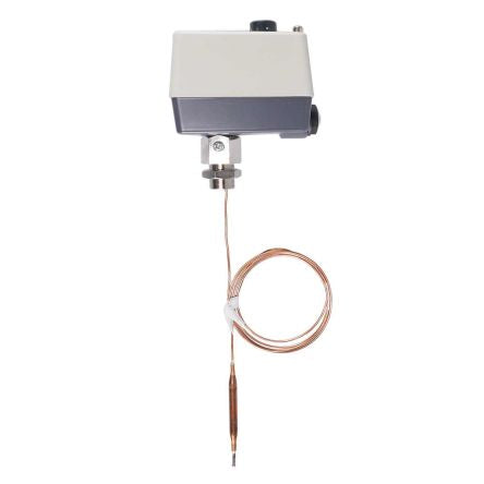 Jumo Capillary Thermostat, 150°C Max, Automatic Reset, Surface Mount [603021/70-2-043-00-1000-40-10-00-00-000-00-6/574]; 279-201