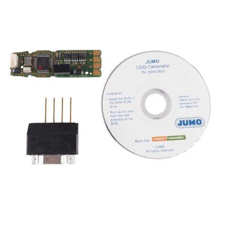 Jumo Temperature Controller for use with Temperature Control [701550(3041/3046)/8 (Interface PROFIBUS-DP)]; 279-204