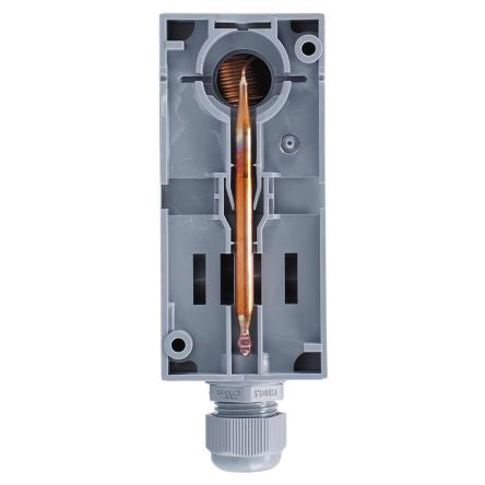 Jumo Capillary Thermostat, Automatic Reset, Surface Mount [603070/0002-5-026-000-25-2000-40-10-6-40-00-0/402]; 279-226