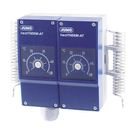 Jumo Capillary Thermostat, Automatic Reset, Surface Mount [603070/0202-6-021-021-25-0-00-15-00-00-000-00-17]; 279-404